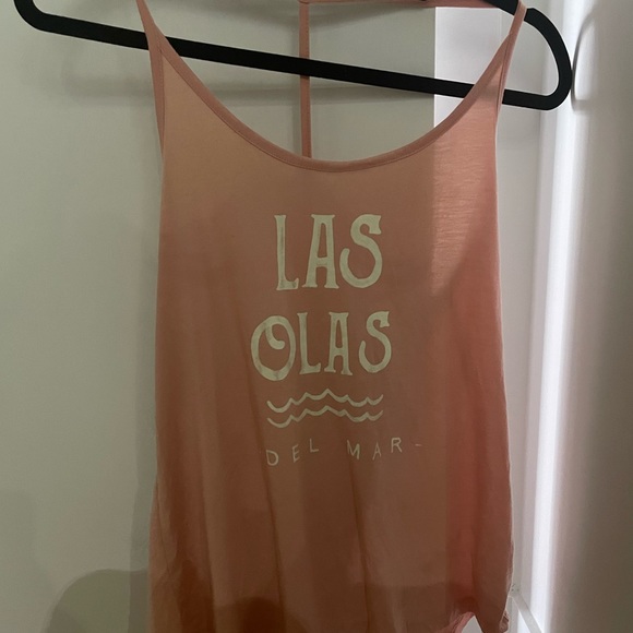 Roxy playa bibi tank top | pink tank top - Picture 4 of 4